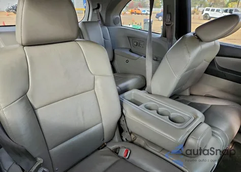 2013 Honda Odyssey Touring z USA, uszkodzony, nr VIN 5FNRL5H99DB064009